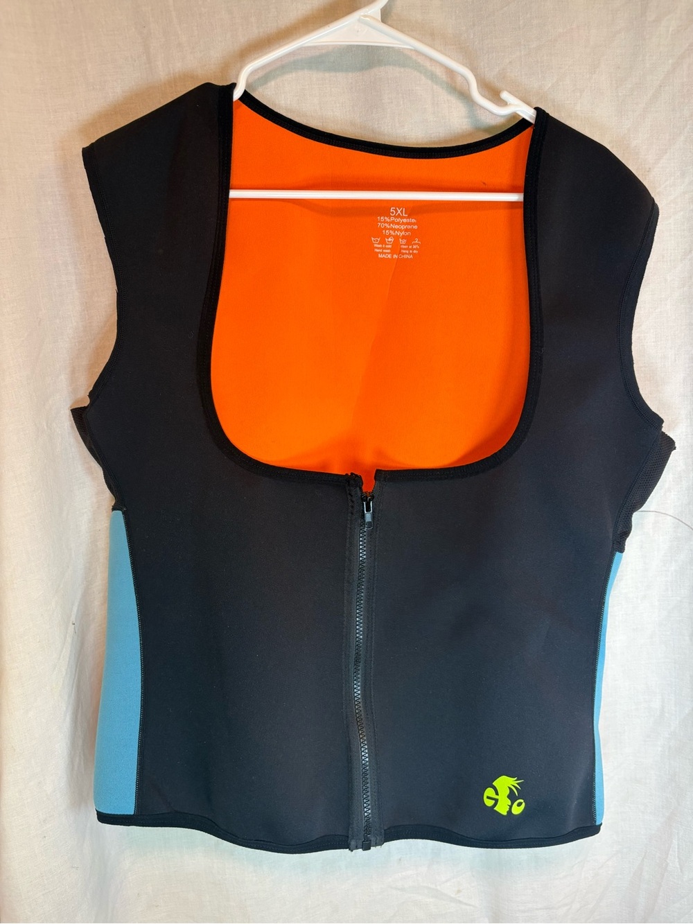 NonEcho Slimming Body Shaper Sauna Vest Sweat Trainer Womens 5XL *MODIFIED